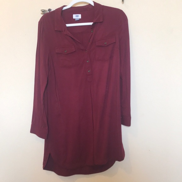 Old Navy Dresses & Skirts - ❗️Sale❗️ burgundy dress